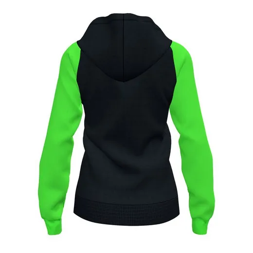 Academy Iv Zip-Up Hoodie Black Fluor Green