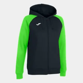 Academy Iv Zip-Up Hoodie Black Fluor Green