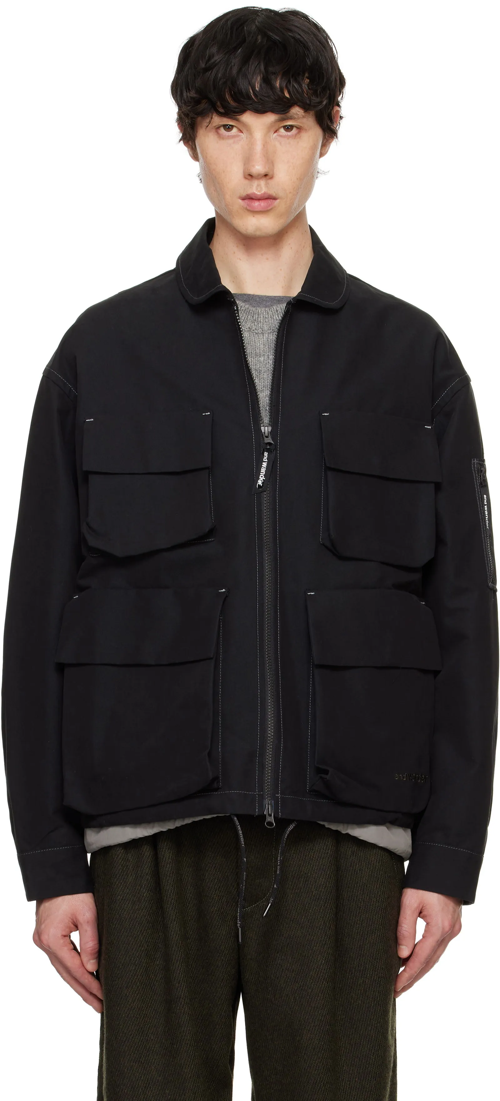 and wander Twill Field Jacket