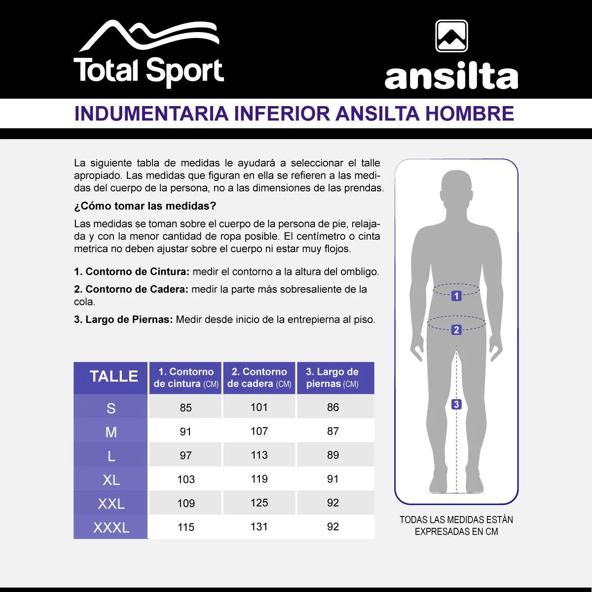 Ansilta Pantalón Congo 5 Versátil – Hombre – 161534240