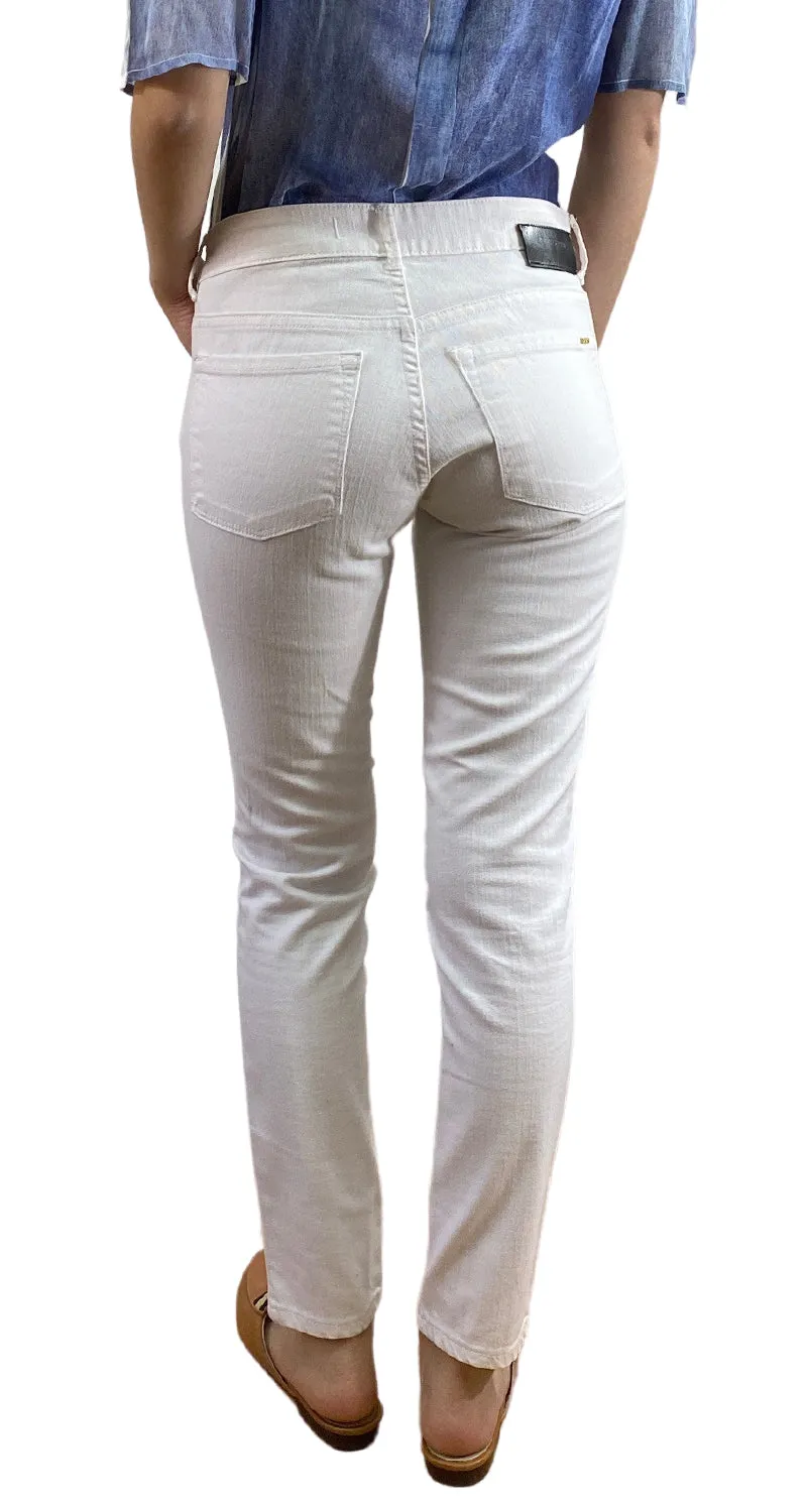 AYRES Pantalón Denim Blanco