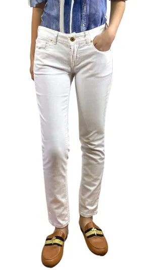 AYRES Pantalón Denim Blanco