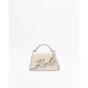 Bandolera Karl Lagerfeld K/Signature 2.0 MD Crossbody Beige