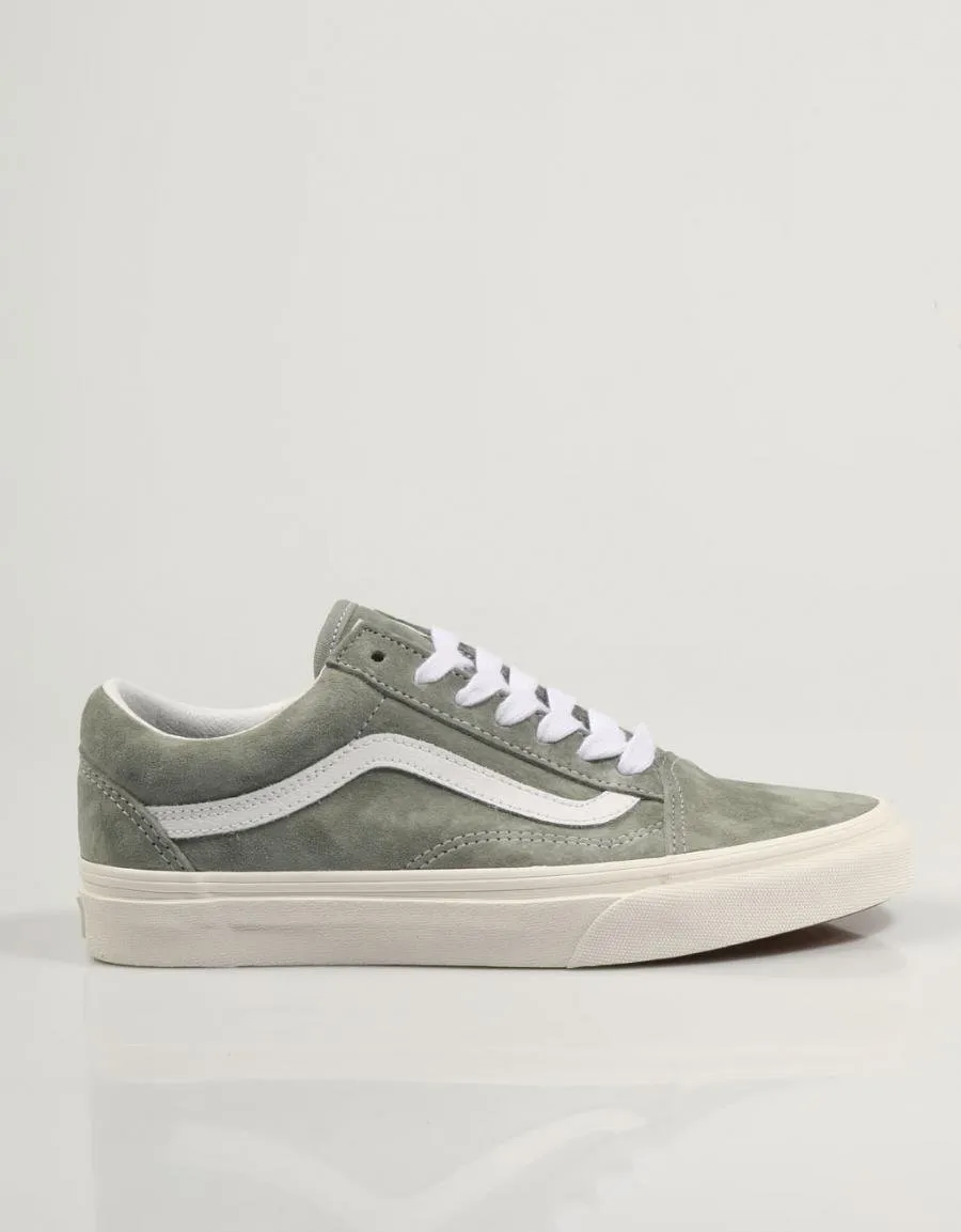  baskets VANS Old Skool en Vert 83388