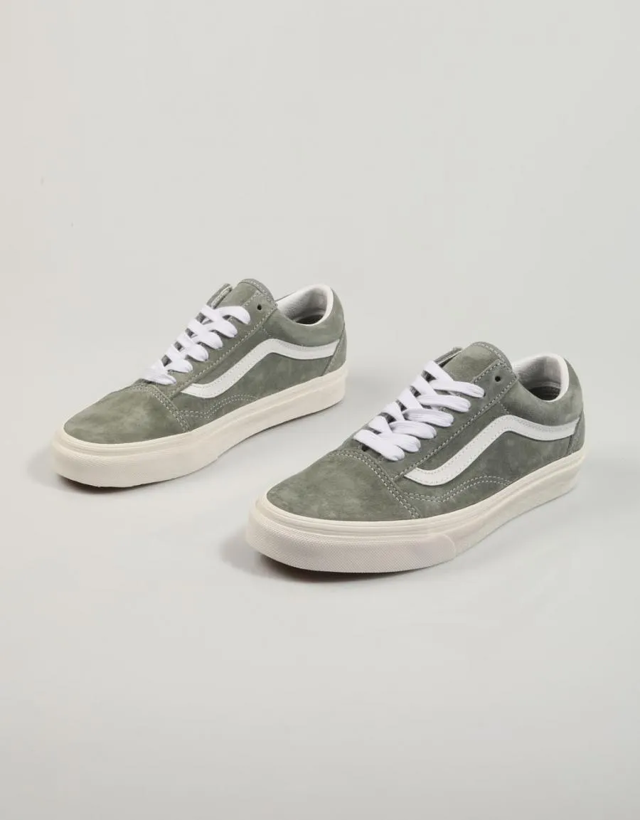  baskets VANS Old Skool en Vert 83388