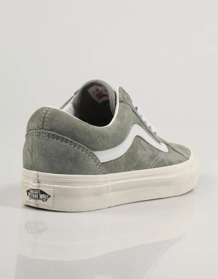  baskets VANS Old Skool en Vert 83388