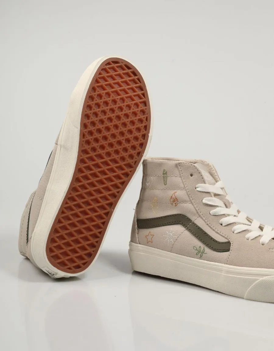  baskets VANS Sk8 Hi Tapered en Beige 82027