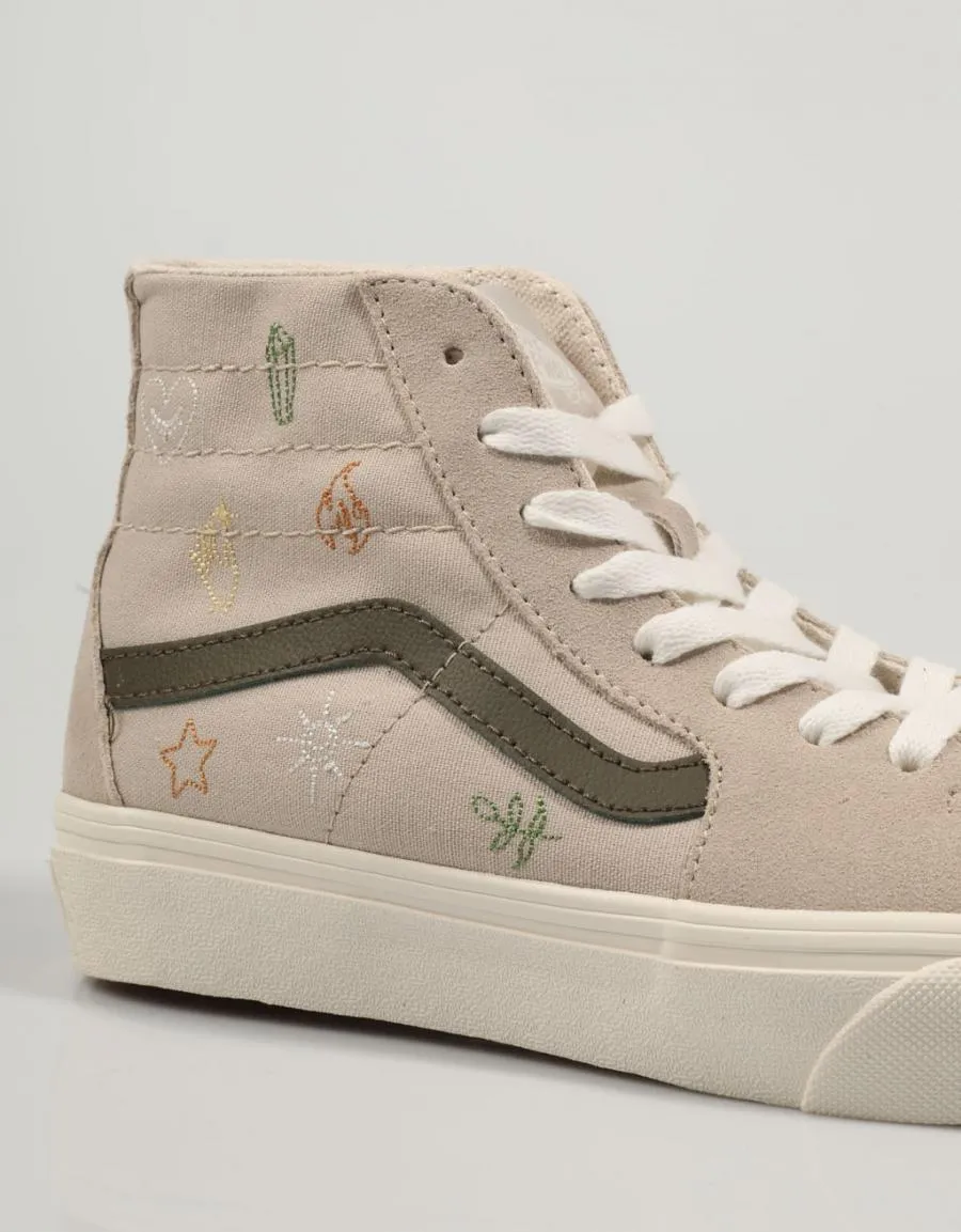  baskets VANS Sk8 Hi Tapered en Beige 82027