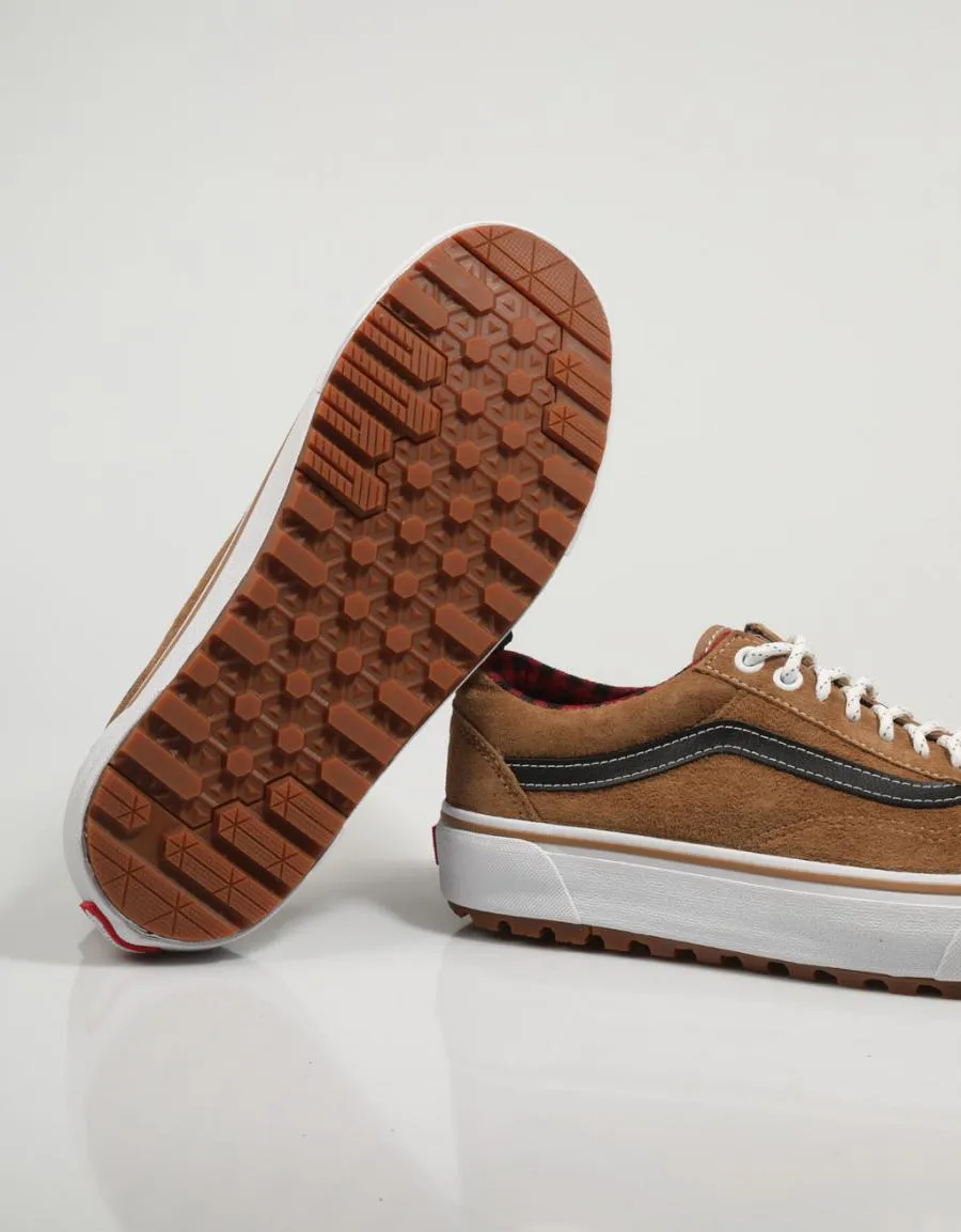  baskets VANS Ua Old Skool Mte 1 Plaid en Cuir 80210