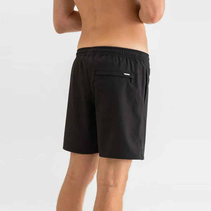 Bañador Rhythm: Classic Beach Short (Black)