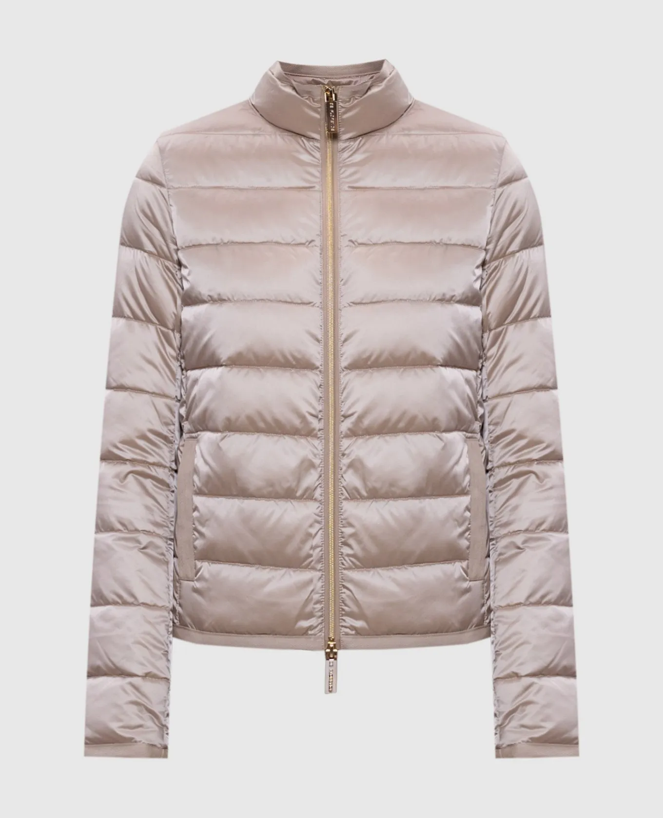 Be Florence Beige quilted down jacket