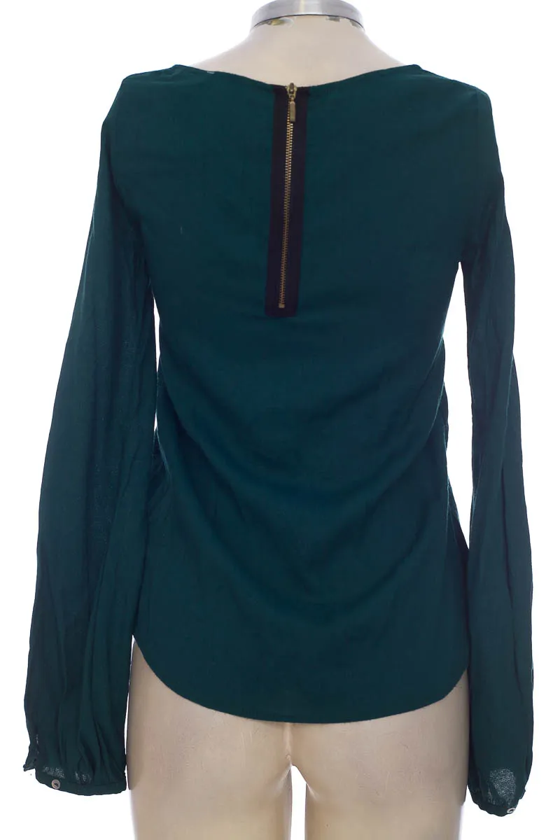 Blusa color Verde - Zara