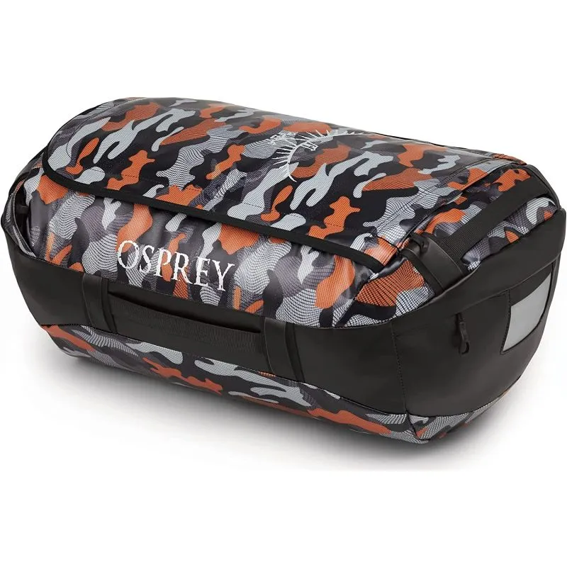 Bolsa de viaje Osprey Transporter 40 (Naranja camuflaje/Negro)