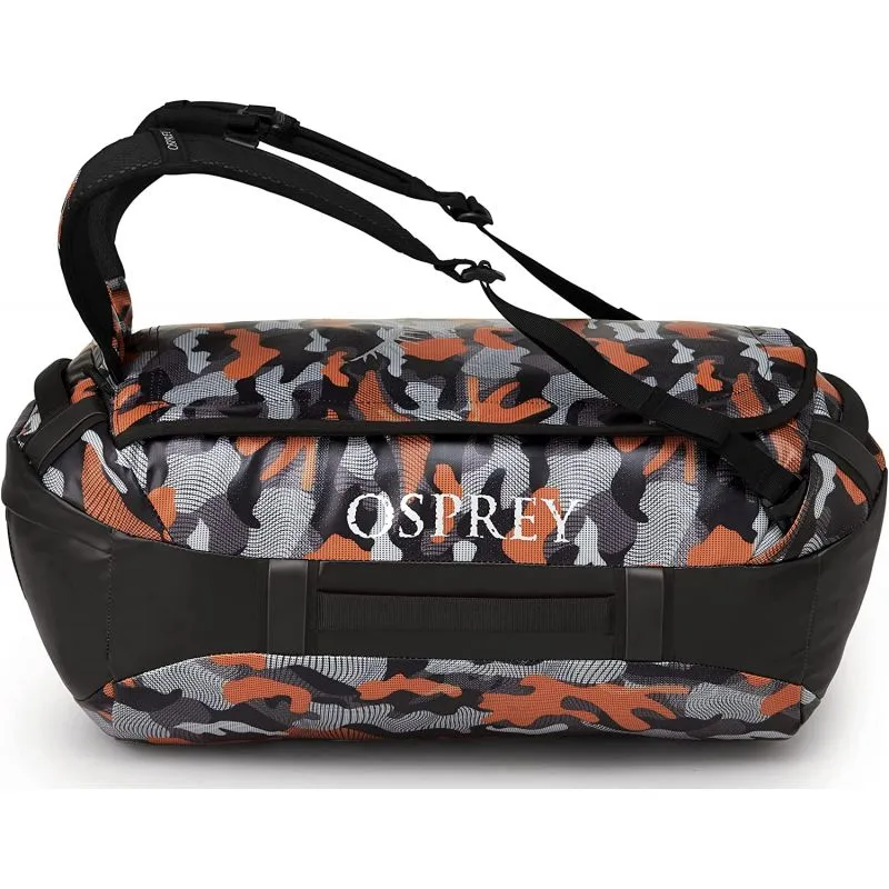 Bolsa de viaje Osprey Transporter 40 (Naranja camuflaje/Negro)