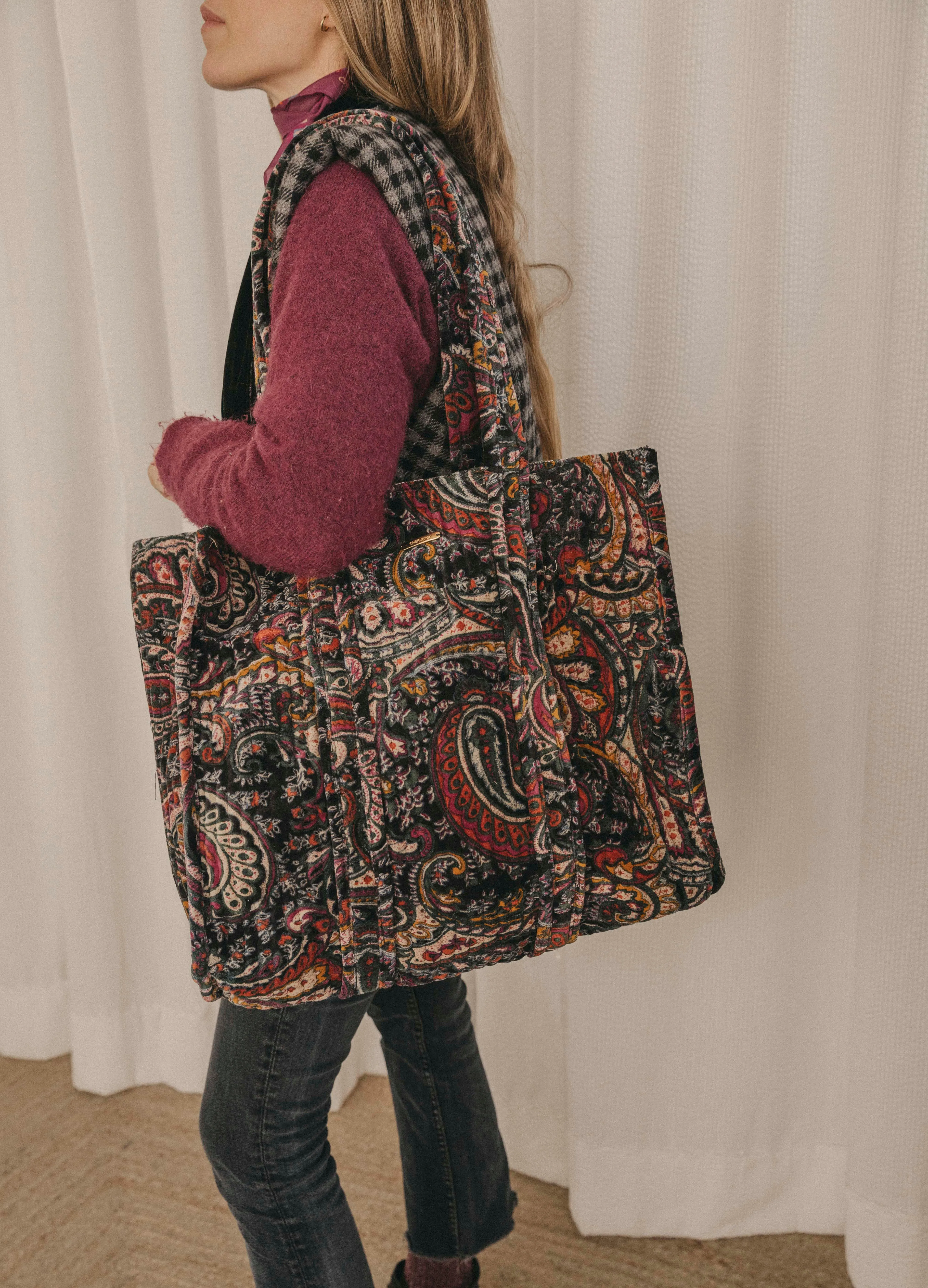 Bolso de terciopelo Dorian