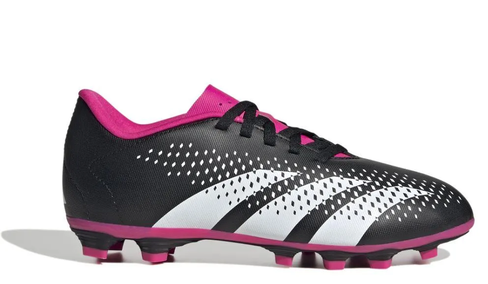 Bota Fútbol Adidas Predator Accuracy.4 FxG Niños Negro/Rosa