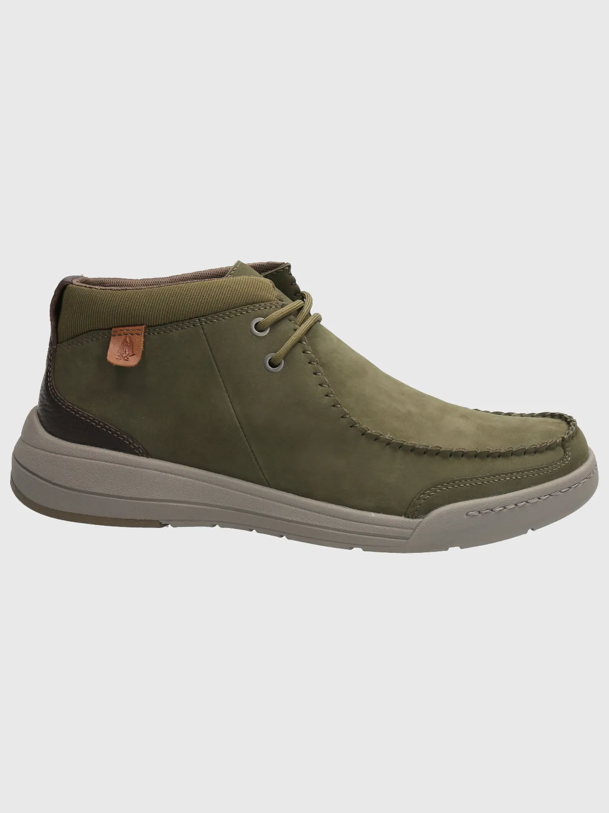 Botin Cuero Hombre Intee Verde