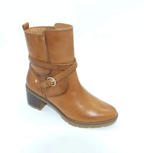 Botin mujer Pikolinos llanes 8507 Cuero