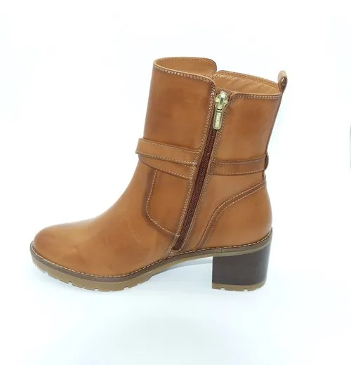 Botin mujer Pikolinos llanes 8507 Cuero