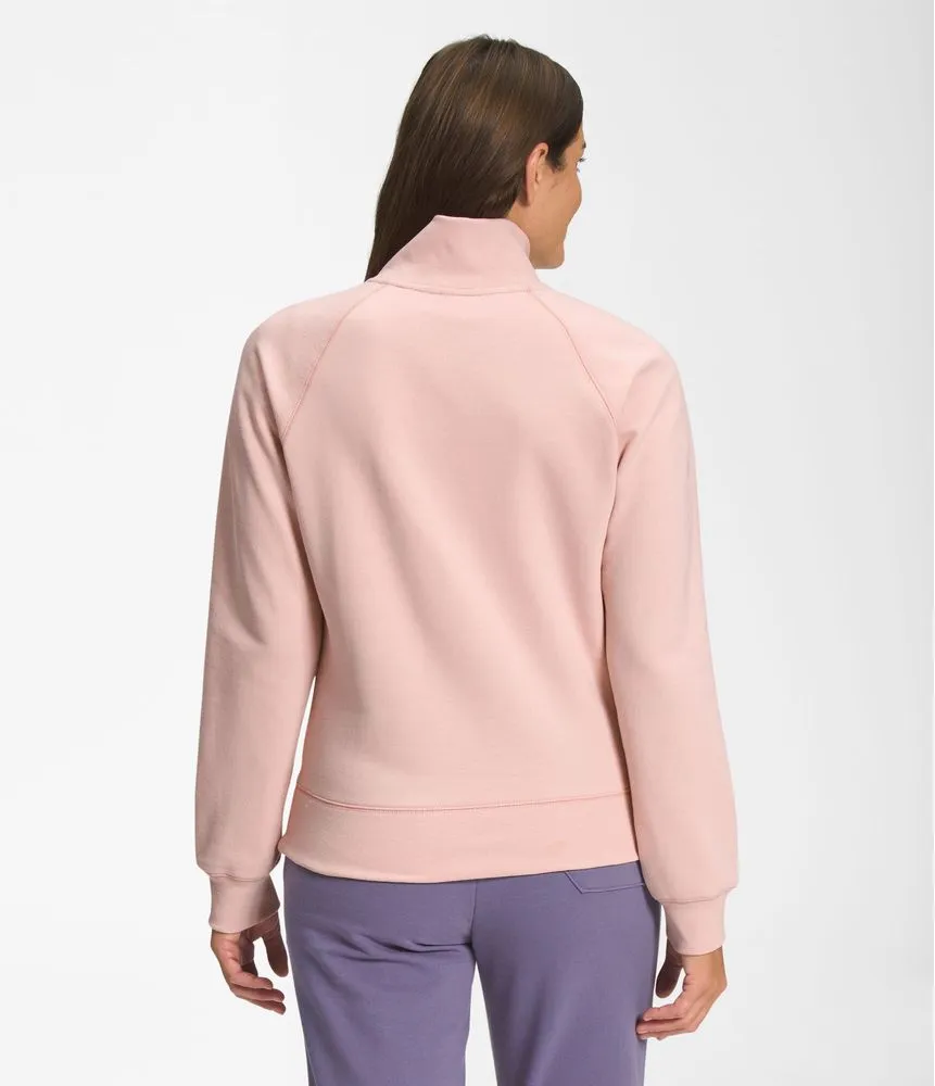 Buzo Heritage Patch 1/4 Zip Rosado Mujer The North Face