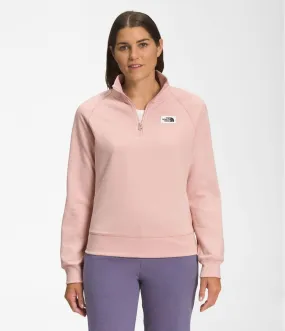 Buzo Heritage Patch 1/4 Zip Rosado Mujer The North Face