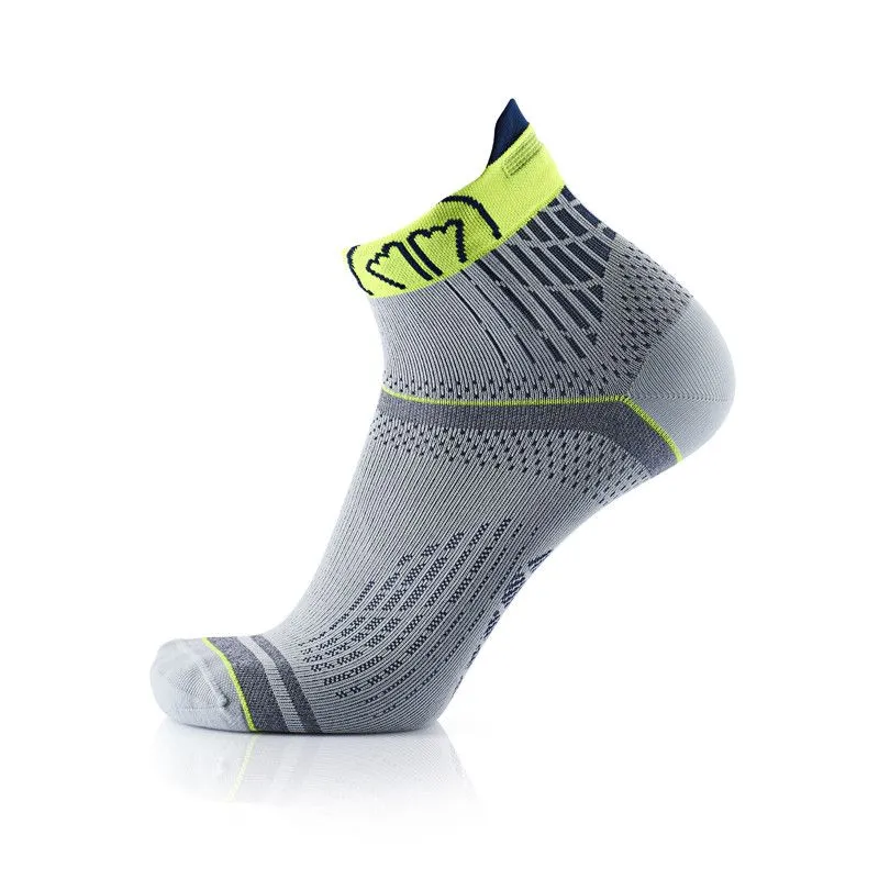 Calcetines de running SIDAS Run Feel (Gris/Amarillo)