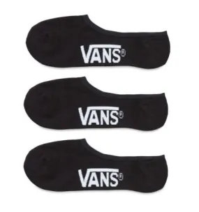 Calcetines VANS Classic Super No Show 3 Pares - 39.5-42.5 (Negro)