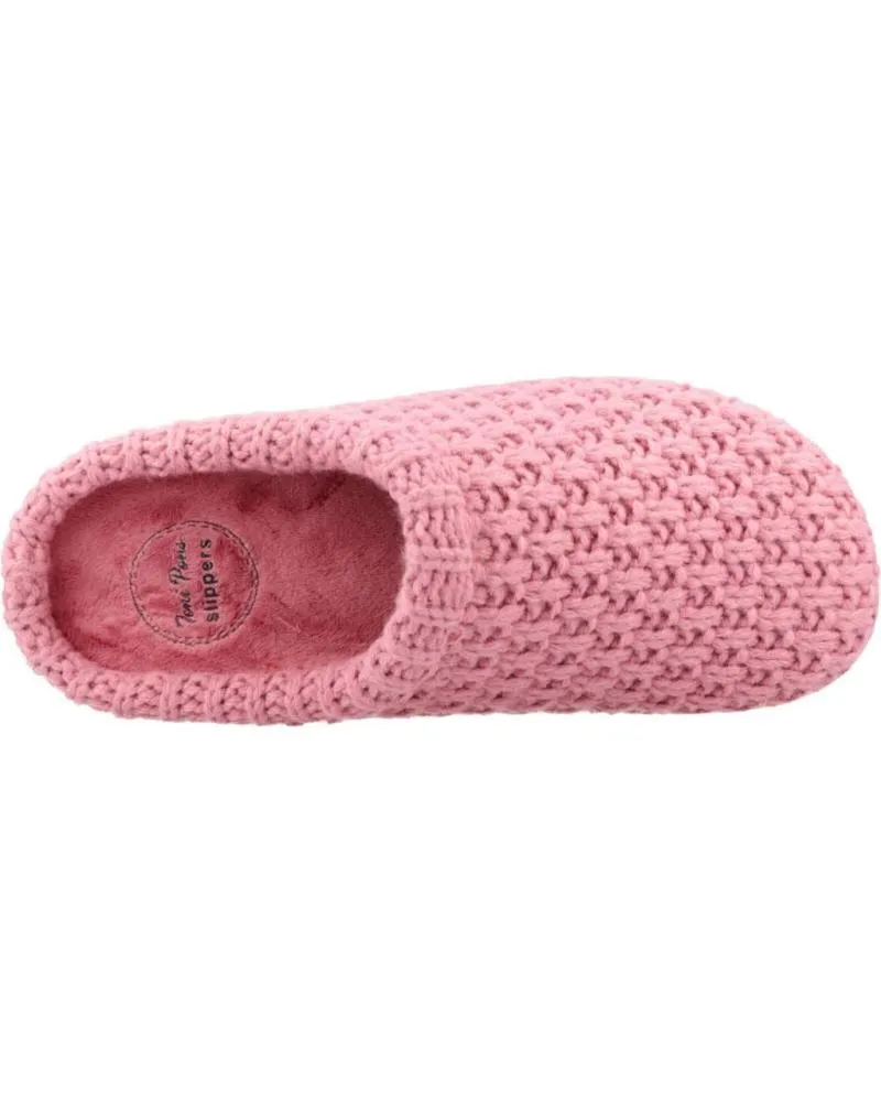 Calzado de casa de Mujer TONI PONS ZAPATILLAS HOGAR MUJER MODELO DOMI SR COLOR ROSA