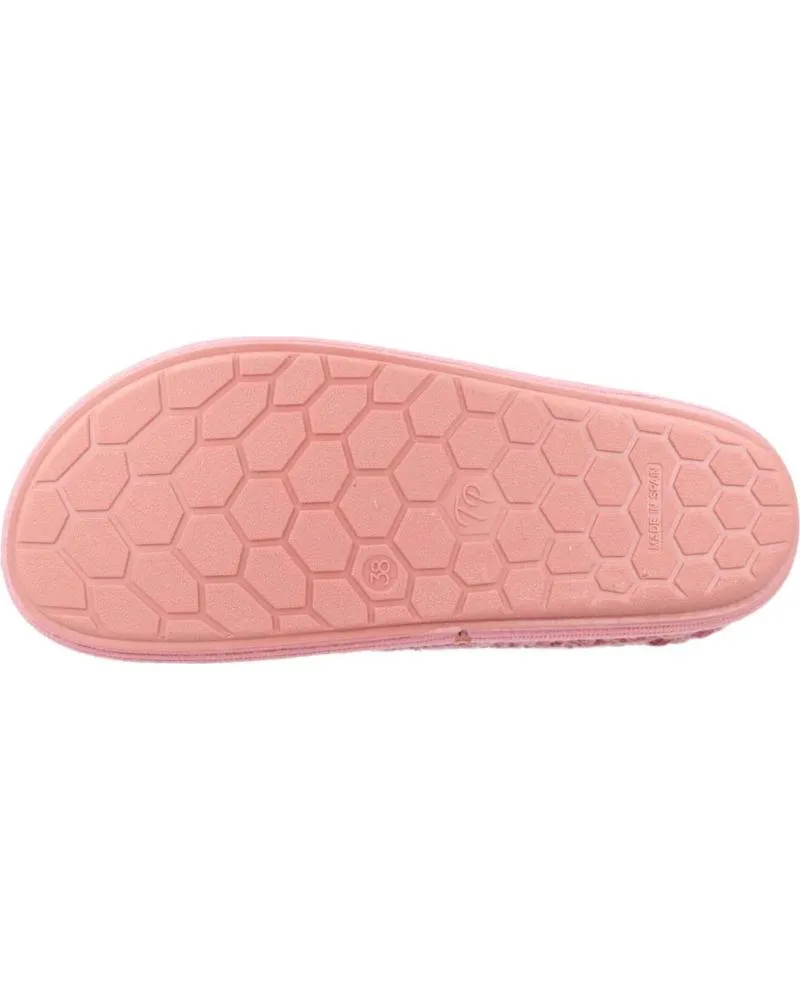 Calzado de casa de Mujer TONI PONS ZAPATILLAS HOGAR MUJER MODELO DOMI SR COLOR ROSA