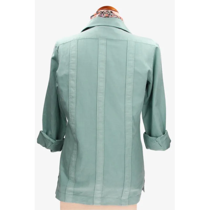 Camisa Cubana Verde