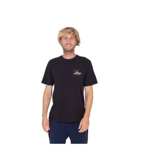 Camiseta Hurley Everday Big Kat negro Hombre