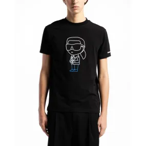 Camiseta Karl Lagerfeld 755401 Negro