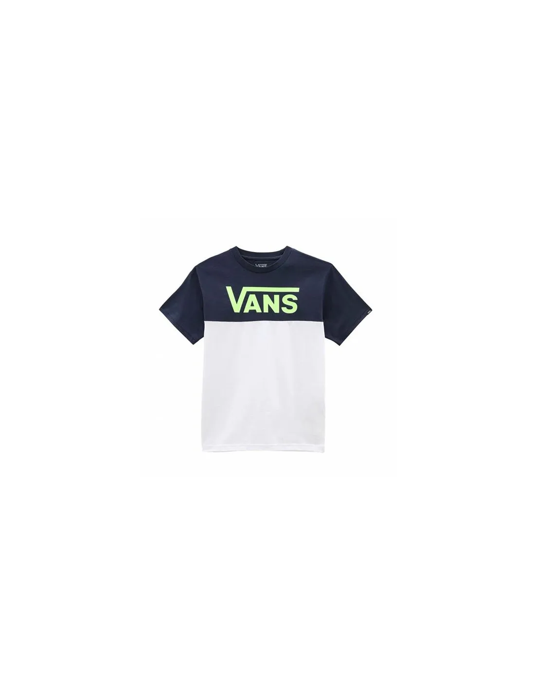 Camiseta Vans Classic Block Niño BL