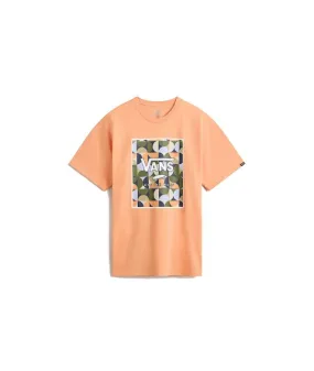 Camiseta Vans Classic Print Box Coral  Hombre