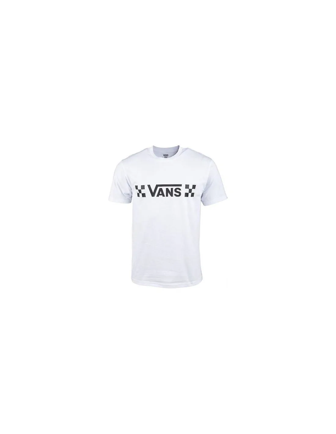 Camiseta Vans Drop V Check-B Hombre White