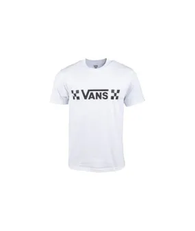 Camiseta Vans Drop V Check-B Hombre White