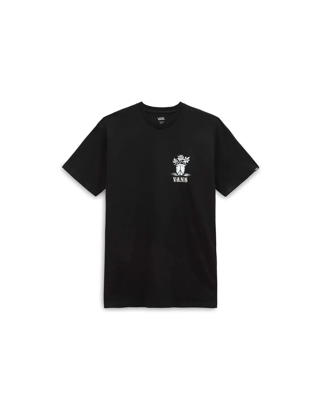 Camiseta Vans Peace Head Black Hombre