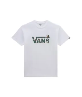 Camiseta Vans Snail Trail Blanco Hombre