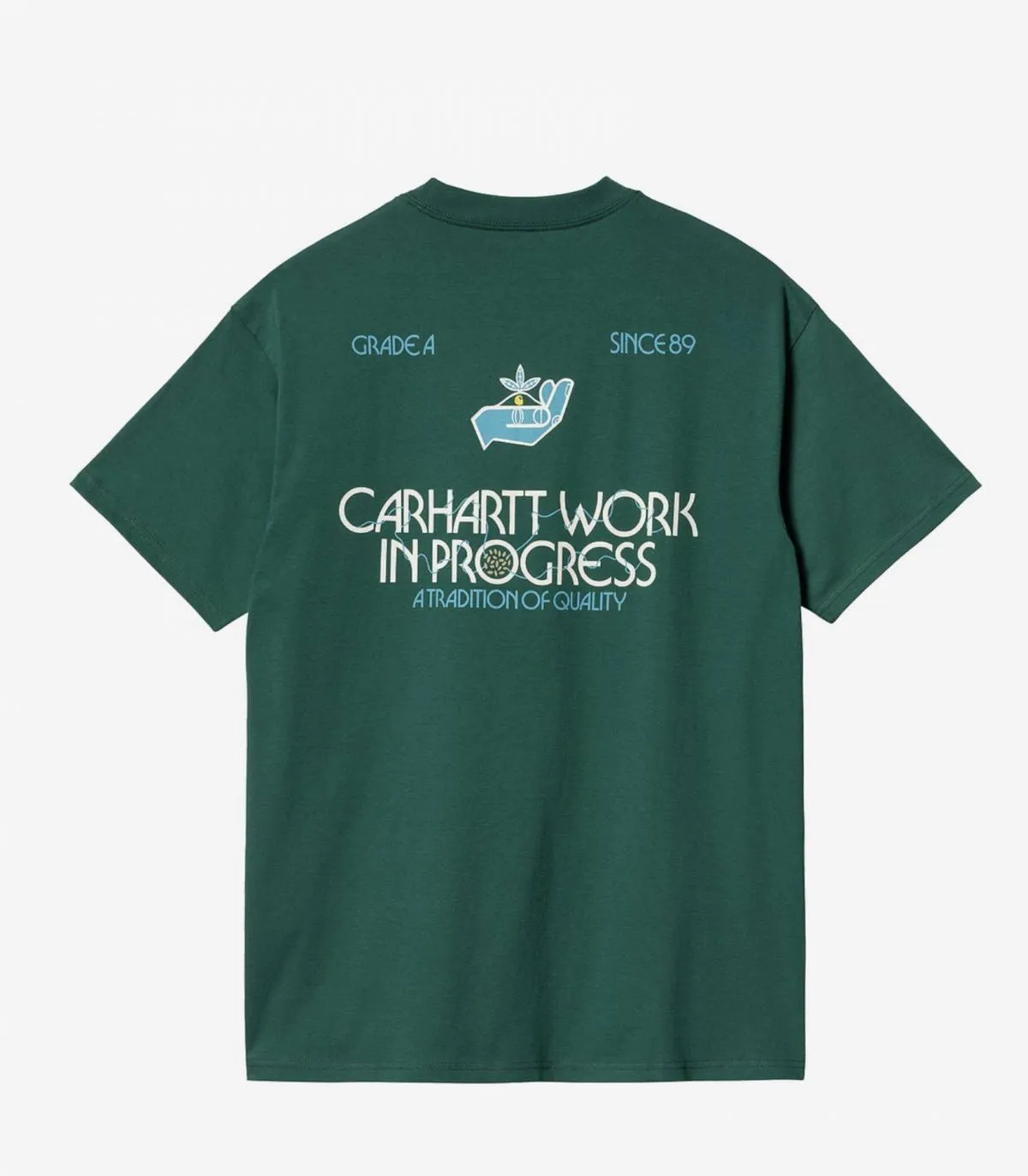 Carhartt WIP- Camiseta Para Hombre Verde - Soil T