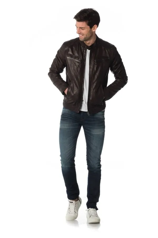 Chaqueta Hombre Daytona Emerson Lamb Castel Brown