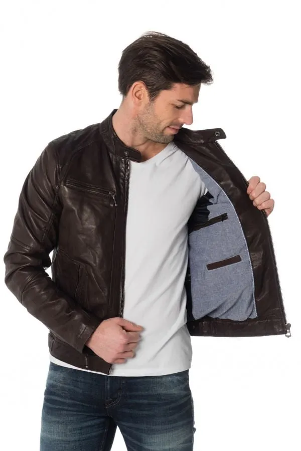 Chaqueta Hombre Daytona Emerson Lamb Castel Brown