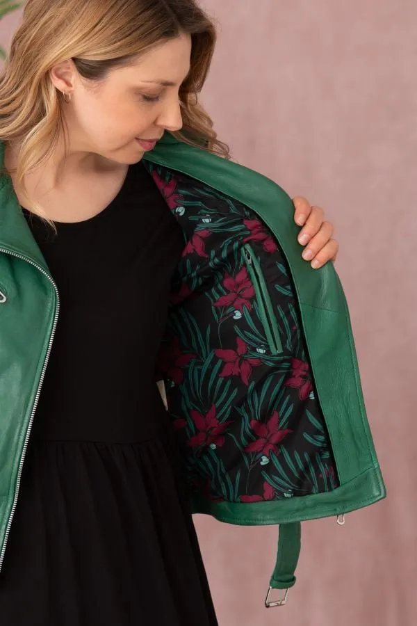 Chaqueta Mujeres Rose Garden Paula Lamb Vita Holly Green