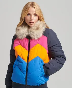 Chaqueta Padded Para Mujer Vintage Retro Puffer Superdry 52416