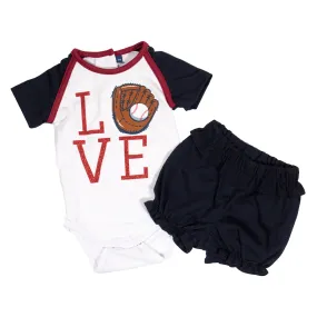 Conjunto Love Manga Azul TC 21 Bebé