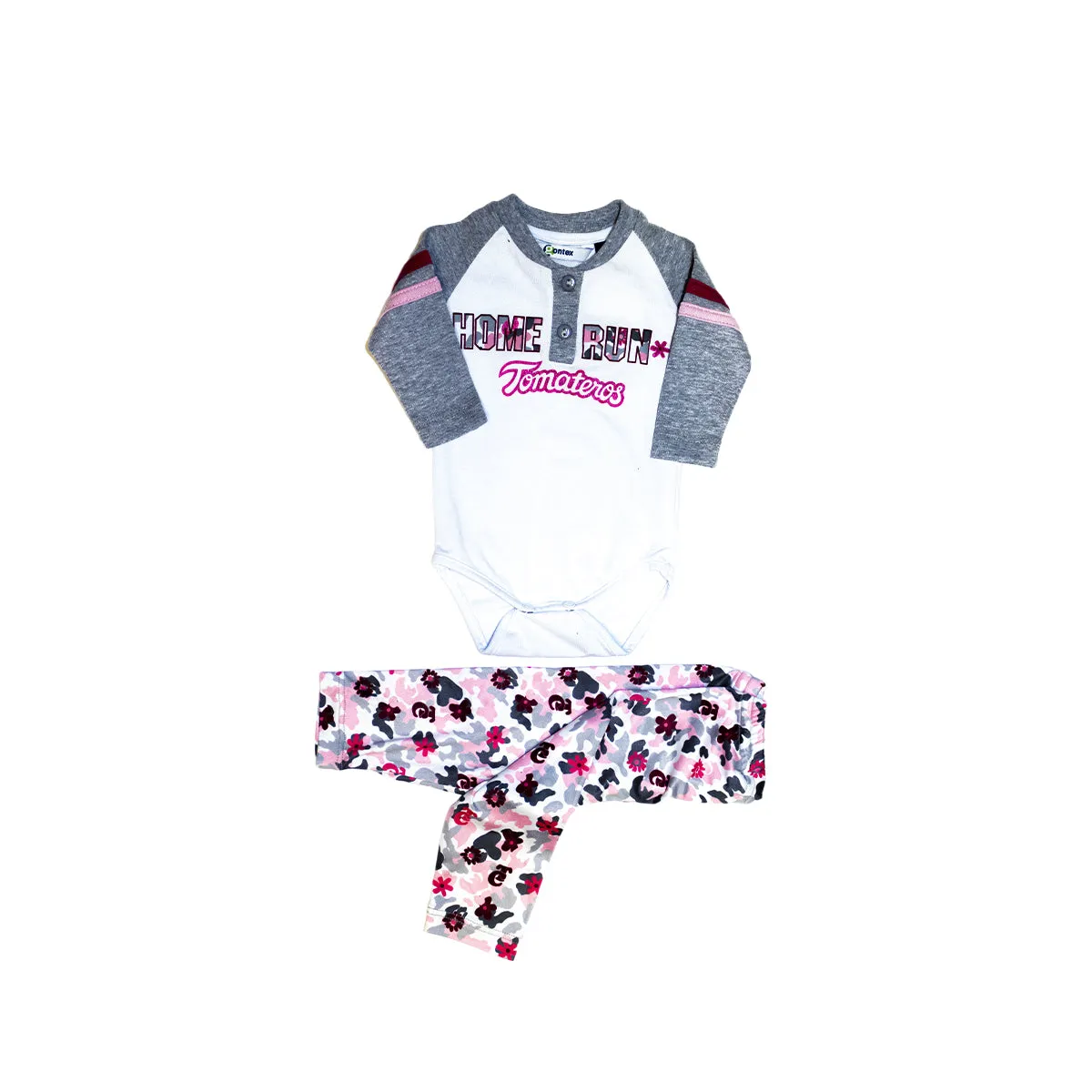 Conjunto Pants y Paa Floral 22 Bebé