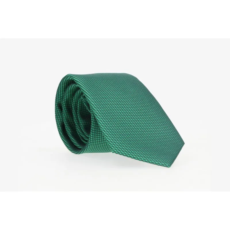 Corbata escamas verde