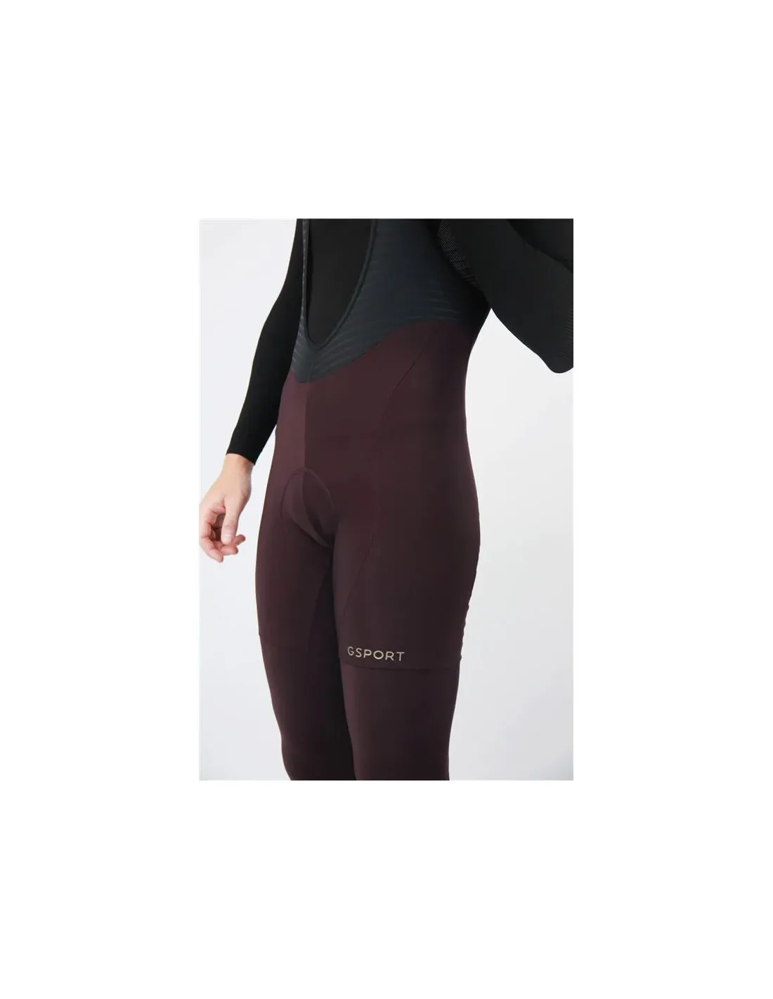 Culotte de Ciclismo One Winter Vino Tinto Hombre