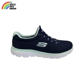 DEPORTIVA MUJER SKECHERS 12980 NAVY