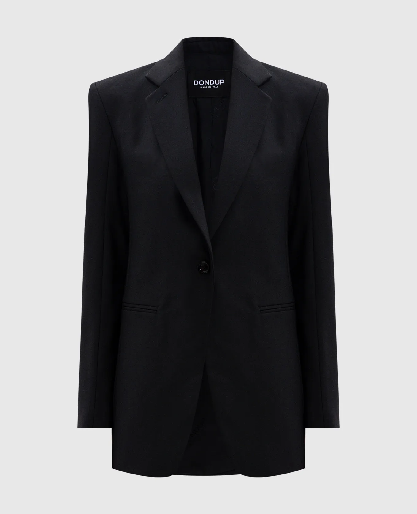 Dondup Black jacket with wool