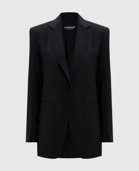 Dondup Black jacket with wool